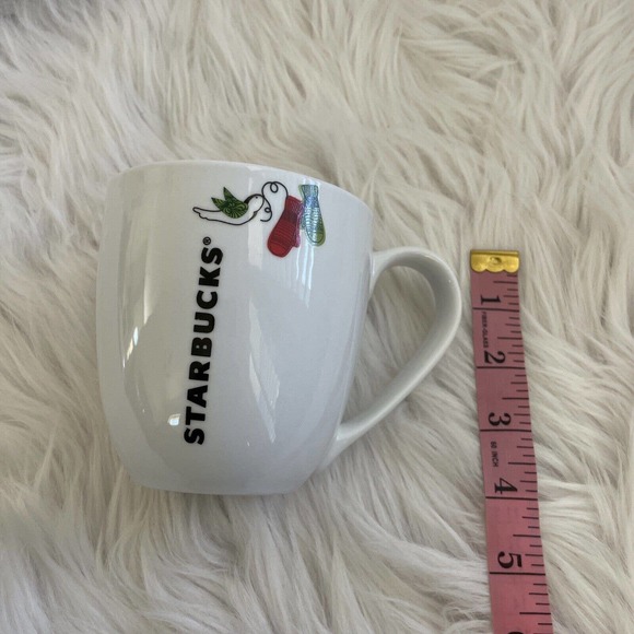 2011 Starbucks Dove & Mittens Collector Christmas Holiday 13 Oz‎ Coffee Cup Mug - Picture 8 of 10